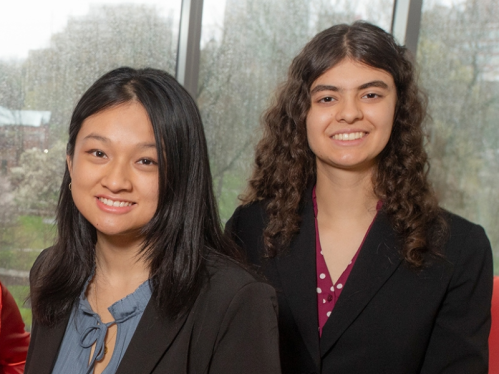 Julianne Chan (SOE ’25), and Anisha Jackson (SOE ’25) were named 2024 Goldwater Scholars